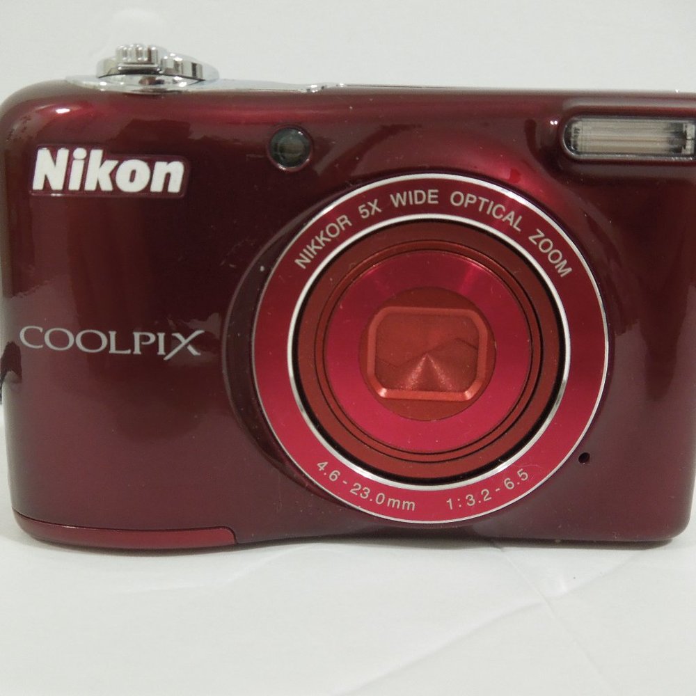 Nikon COOLPIX L32 Digital Camera with 5x Wide-Angle